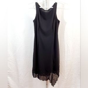 Scott McClintock Black Sleeveless Dress